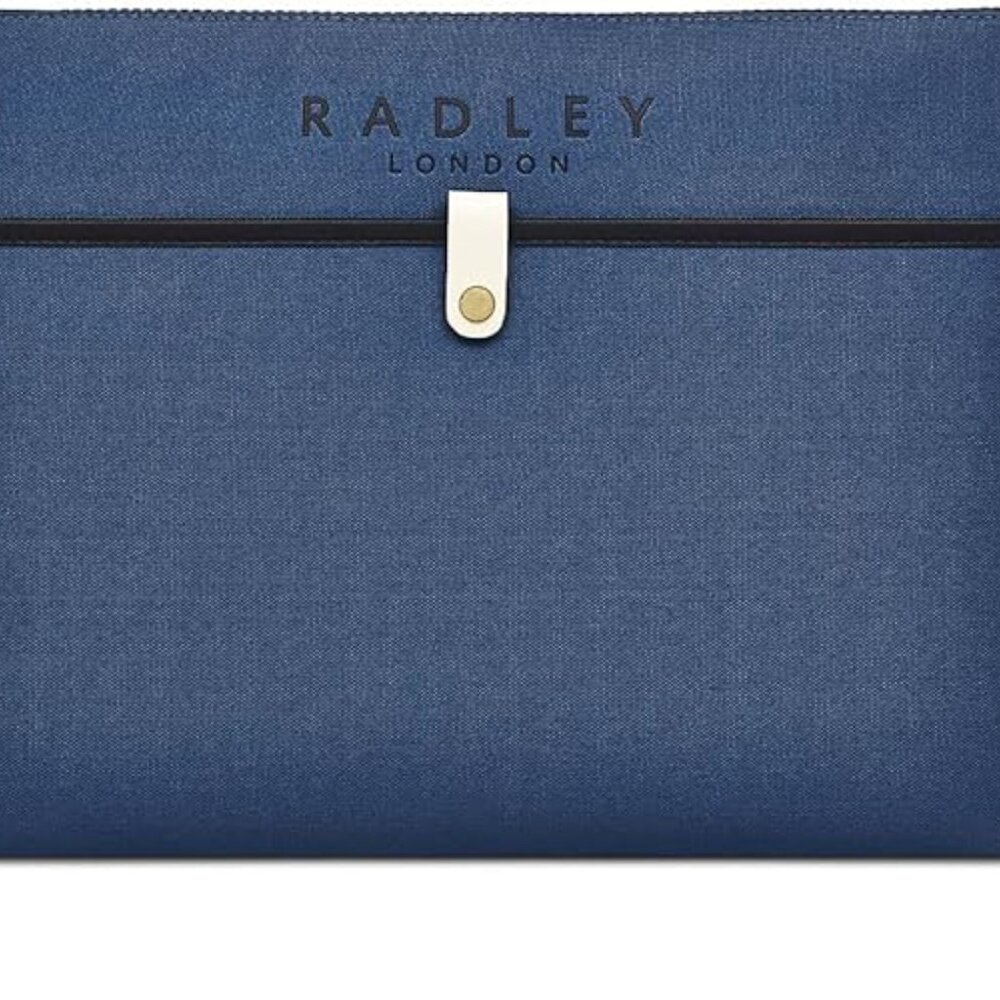 RADLEY London,Addison Gardens Responsible Medium 10"x14" Laptop Case/Pouch, blue